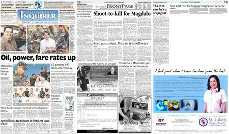 Philippine Daily Inquirer – February 01, 2006