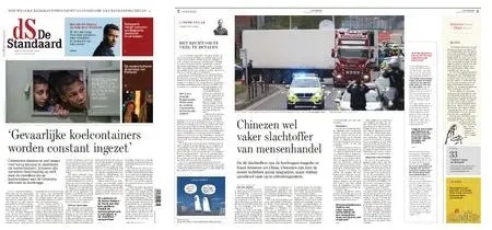 De Standaard – 25 oktober 2019