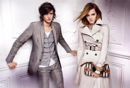 Emma Watson by Mario Testino for Burberry Spring/Summer 2010