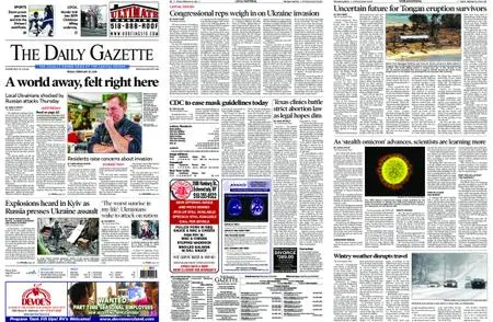 The Daily Gazette – February 25, 2022