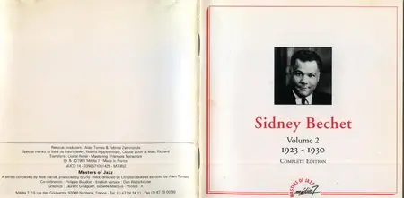 Sidney Bechet - Complete Edition Vol. 1 & 2 (1923-1925) [1995]