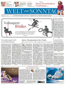 Die Welt am Sonntag 05 Januar 2014