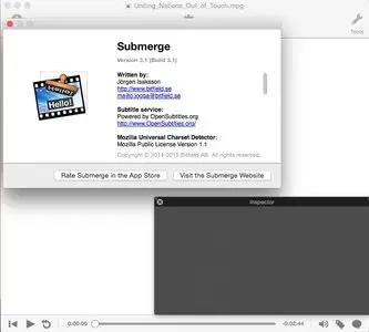 Submerge 3.1 Multilangual Mac OS X