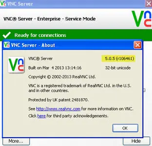 RealVNC Enterprise v5.0.5