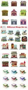 Vectors - Different Shops Set 24