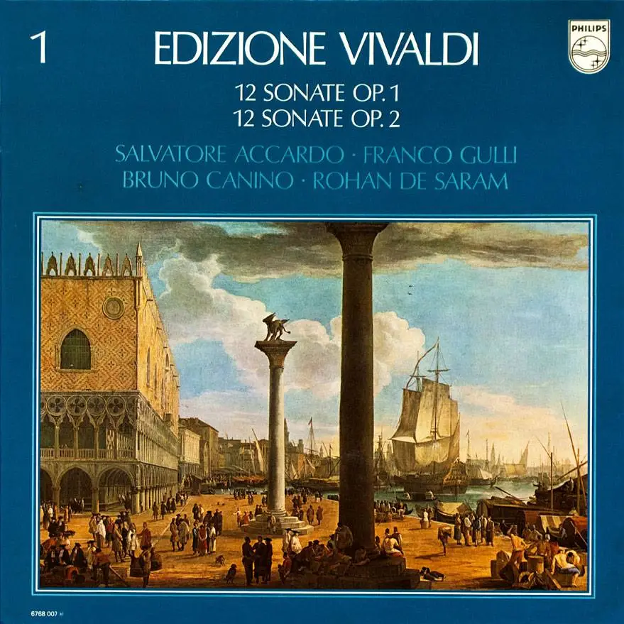 Vivaldi - 12 Sonate Op. 1 / 12 Sonate Op. 2 (1978) [5LP Box Set, Vinyl ...