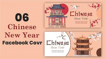 Chinese New Year Facebook Cover Pack 35412577