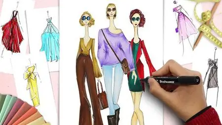 Masterclass Of Fashion Clothing Design And Figure Drawing