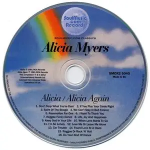 Alicia Myers - Alicia (1981) & Alicia Again (1981) [2012, Remastered Reissue]