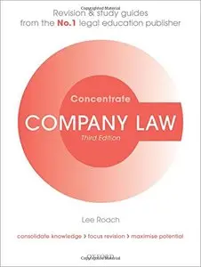 Company Law Concentrate: Law Revision and Study Guide (repost)