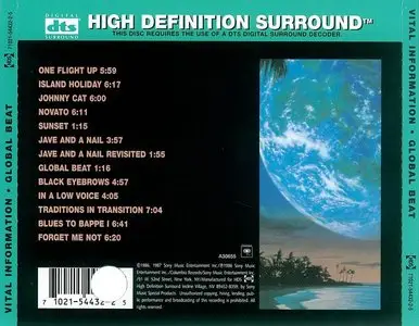 Vital Information - Global Beat (1986) [DTS 5.1 High Definition Surround]