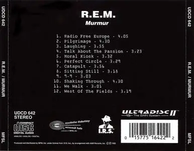 R.E.M. - Murmur (1983) [MFSL UDCD 642] Repost