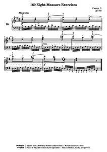 CzernyC - 160 Eight-Measure Exercises, No. 18