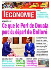 Le quotidien de l'économie magazine Afrique - 09 septembre 2019