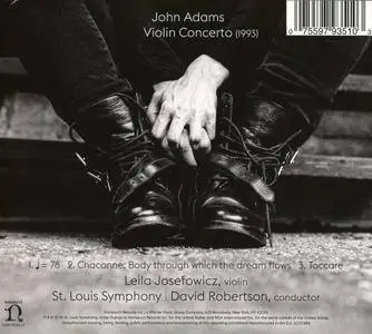 Leila Josefowicz, St. Louis Symphony, David Robertson - John Adams: Violin Concerto (2018)