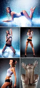 Stock Photo - Wet Sexy Girl
