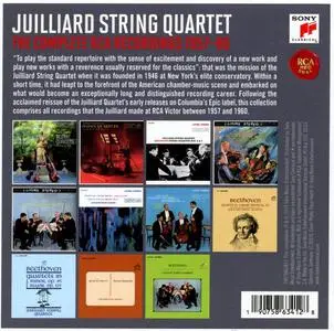 Juilliard String Quartet: The Complete RCA Recordings 1957-60 [11CDs] (2019)