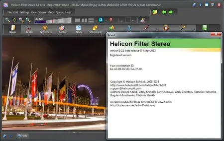 HeliconSoft Helicon Filter 5.2.1 Beta Multilanguage