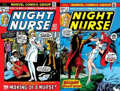 Night Nurse #1-4 (1972-1973) Complete