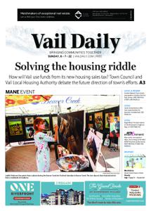 Vail Daily – August 07, 2022
