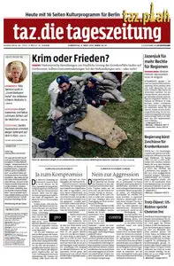 Tageszeitung TAZ vom 06 Maerz 2014