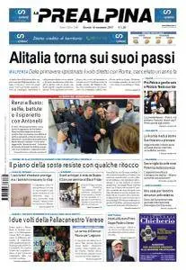 La Prealpina - 16 Novembre 2017