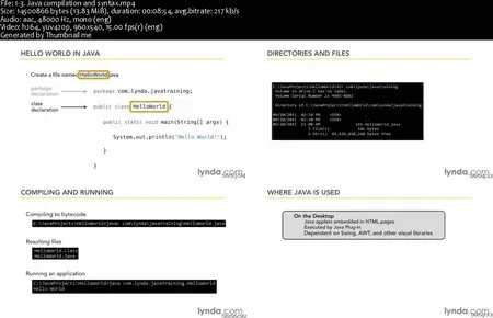 Lynda.com - Java Essential Training (2011)