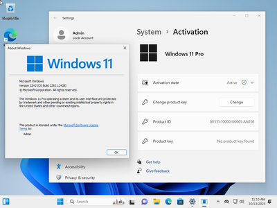 Windows 11 Pro 22H2 Build 22621.2428 (No TPM Required) With Office 2021 Pro Plus Multilingual Preactivated October 2023