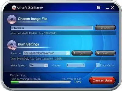 Xilisoft ISO Burner v1.0.55.1023 Portable