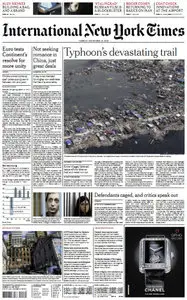 International New York Times November 12 2013