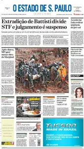 Jornal O Estado de SP em PDF, Quinta, 10 de Setembro de 2009