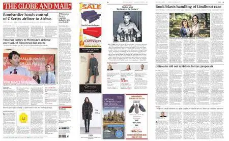 The Globe and Mail – October 17, 2017