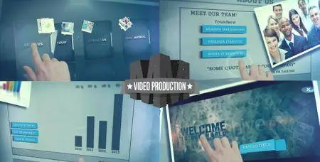Touch Screen Presentation - Project for After Effects (VideoHive)