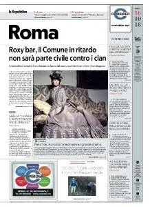 la Repubblica Roma - 16 Ottobre 2018