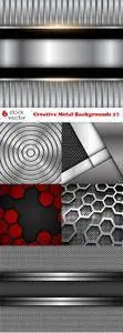 Vectors - Creative Metal Backgrounds 17