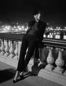 Anja Rubik by Mikael Jansson for Vogue Paris May 2011