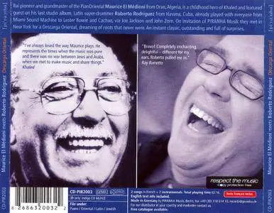 Maurice el Medioni meets Roberto Rodriguez - Descarga Oriental: The New York Sessions (2006) {Piranha CD-PIR2003}