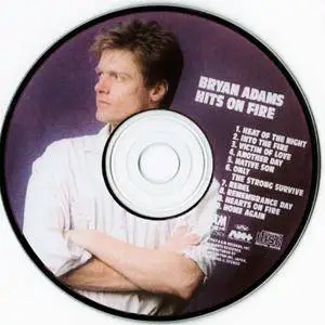 Bryan Adams - Hits On Fire (1988) [Japan 1st Press] 2CD Album Set