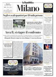 la Repubblica Milano - 25 Ottobre 2022