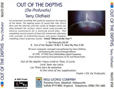 Terry Oldfield - Out Of The Depths (De Profundis) (1993)