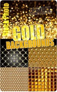 Gold backgrounds - UHQ Stock Photo