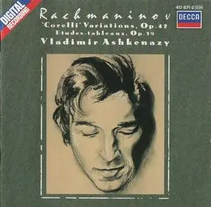 Vladimir Ashkenazy - Rachmaninov: Corelli Variations, Etudes-tableaux (1988) [1st Press]