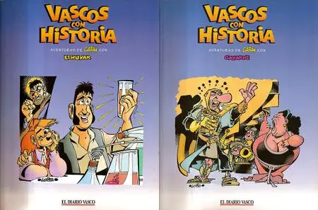 Vascos con Historia: Elhuyar (Tomo 5) y Gayarre (Tomo 6)