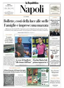 la Repubblica Napoli - 1 Ottobre 2022