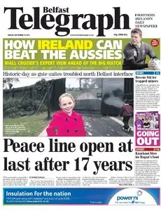 Belfast Telegraph (16.09.2011)