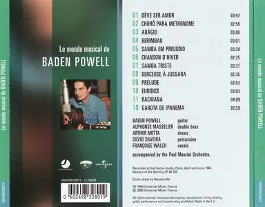 Baden Powell - Le Monde Musical De Baden Powell (1964) [Remastered 2005]