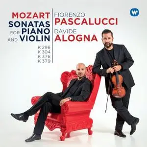 Davide Alogna & Fiorenzo Pascalucci - Mozart Sonatas for Piano and Violin (2019)
