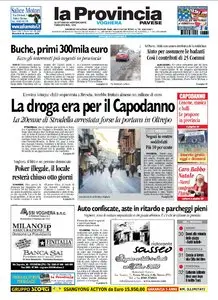 LA PROVINCIA PAVESE 30 DICEMBRE 2009