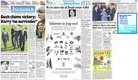 Philippine Daily Inquirer – November 04, 2004