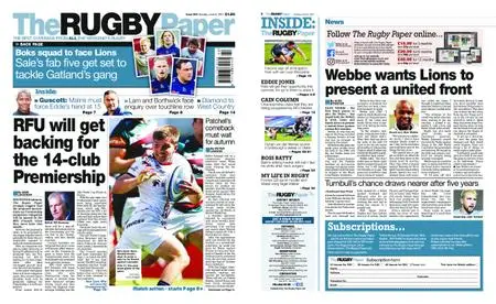 The Rugby Paper – June 06, 2021